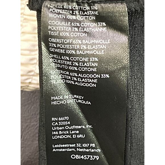 Maeve Anthropologie Bow Front Mini Dress Black White NWT Medium Petite - Picture 13 of 14